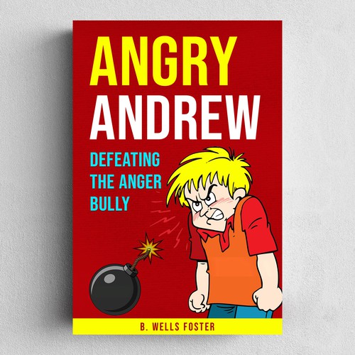 Paperback book cover with the title 'Angary Andrew'