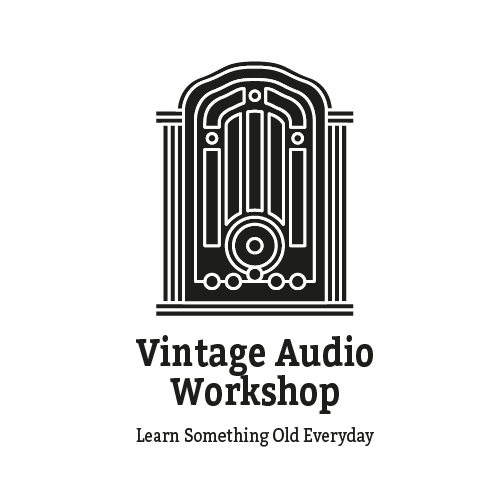 Audio brand with the title 'Vintage Audio Workshop'