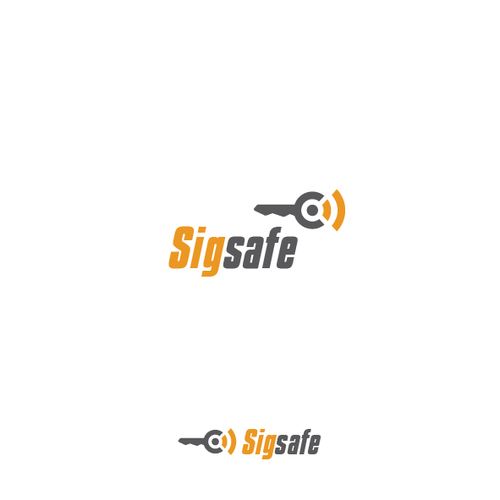 Key logo with the title 'Logo needed for Sigsafe - protecting the keys to your digital life!'