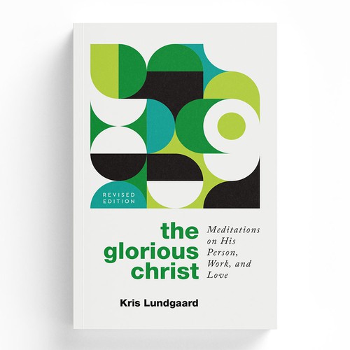 Contemporary book cover with the title 'The Glorious Christ'