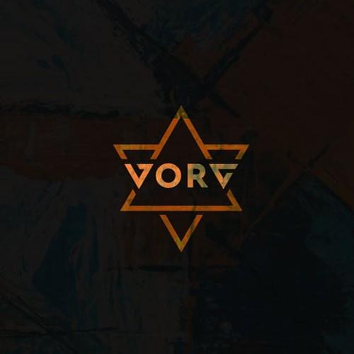 Geometric design with the title 'VORG Logo Design'