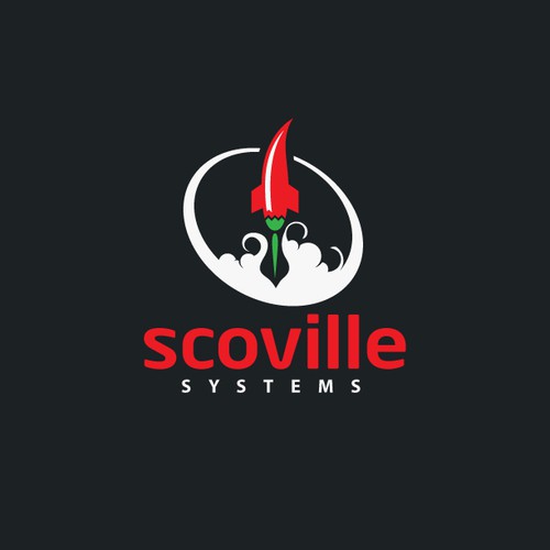 Spicy design with the title 'Logo Design for Scoville Systems'