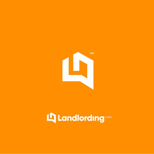 D design with the title 'Logo for real estate Saas'