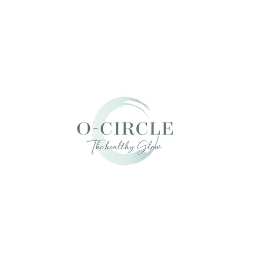 Glow design with the title 'Logo O-Circle'