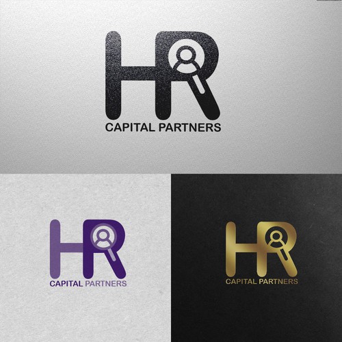 Employment logo with the title 'HR capital partners logo'
