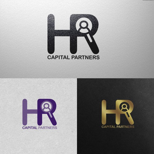 Recruitment logo with the title 'HR capital partners logo'