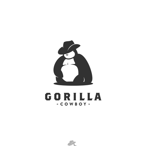 Cowboy logo with the title 'Help the Cowboy Gorilla save the world!'