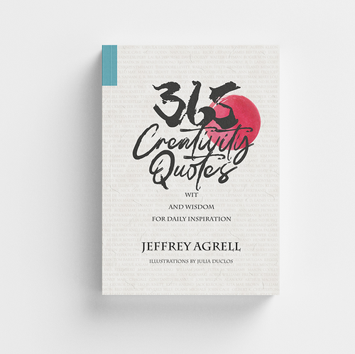 Art design with the title 'Quotes Book'