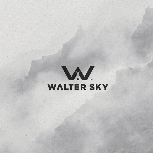 Camp design with the title 'Walter Sky '