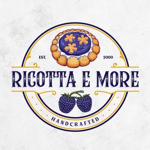 Ps logo with the title 'Ricotta e More'