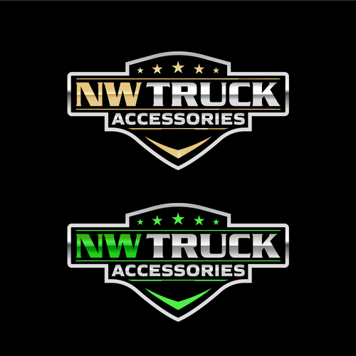 Auto design with the title 'NW Truck Accessories'