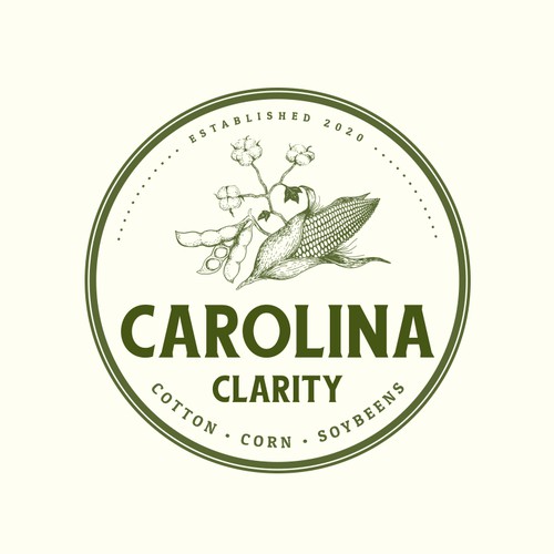 Corn logo with the title 'Carolina Clarity'