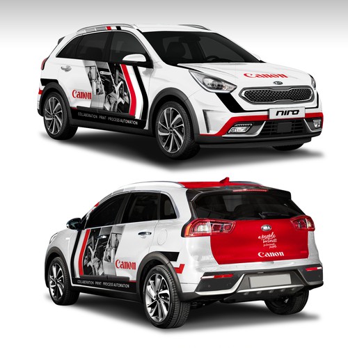 Wrap design with the title 'Canon Beauty Design'