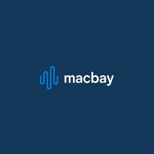 Web design brand with the title 'Macbay'
