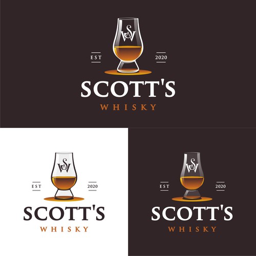 Whiskey brand with the title 'SCOTT'S WHISKY'