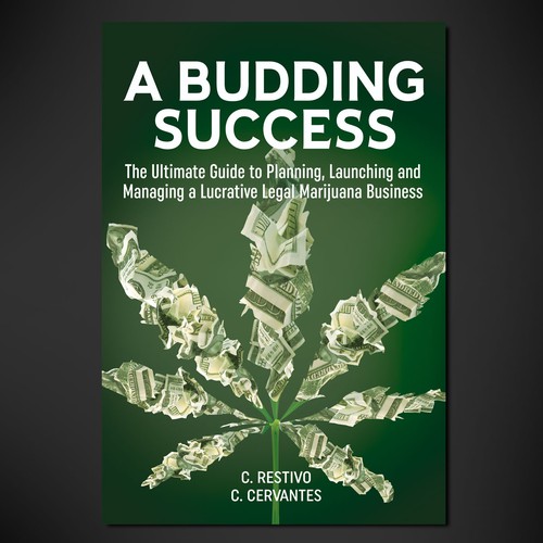 Conceptual book cover with the title 'Budding Success'