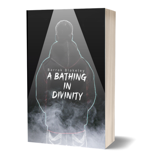 Superhero book cover with the title 'Superhero YA book cover concept'