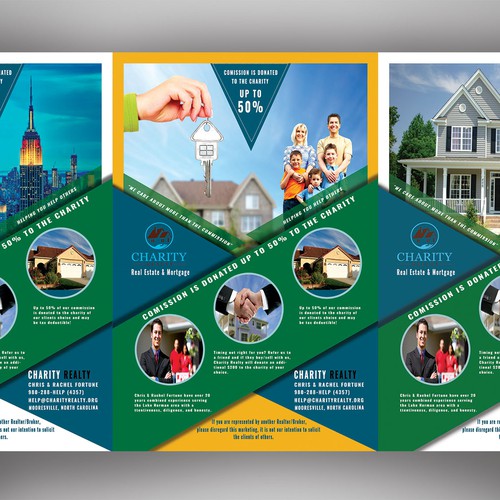 Impressive design with the title 'Real Estate Flyer'