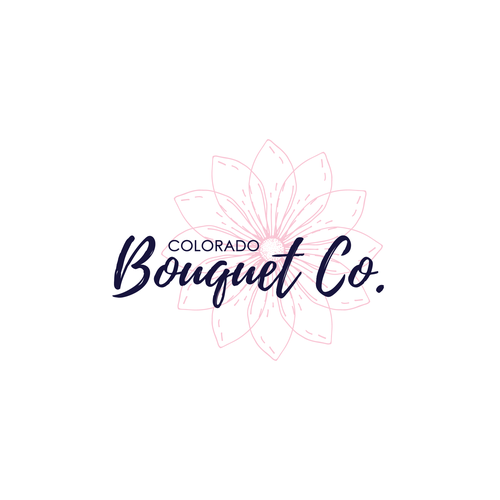 Florist logo with the title 'Logo design contest winner'