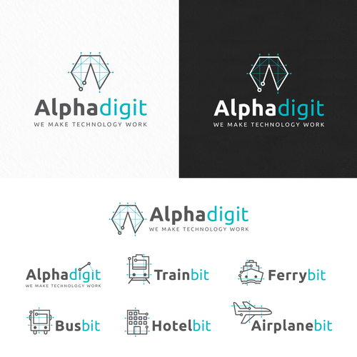 Alpha Prime Logo  Banner ads design, Logo design, Logo design