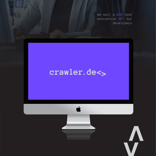 Design with the title 'Smart wordmark design'