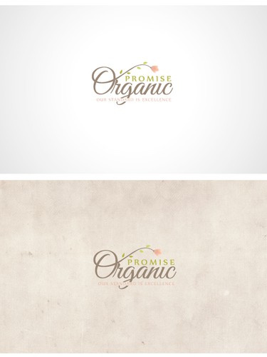 Gentle logo with the title 'Logo for organic/cosmetic company'