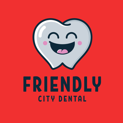 Sphere logo with the title 'Friendly City Dental'