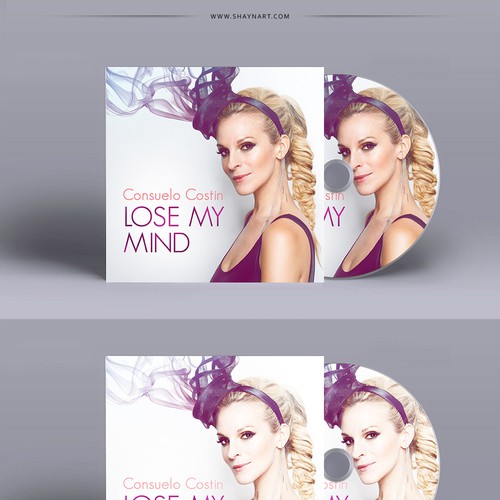 Singer artwork with the title 'Single Cd Cover for Billboard Recording Artist'