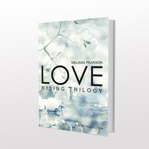 Poetry book cover with the title 'Poetry Book Cover'