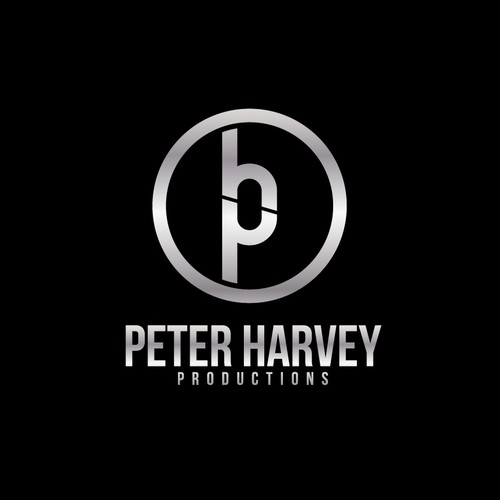 Cut design with the title 'simple logo for film production company'