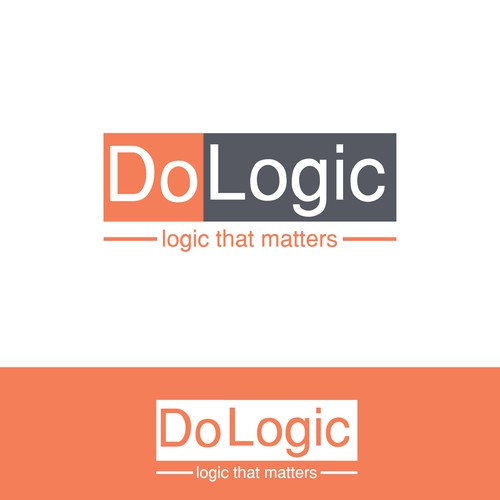 Tech company logo with the title 'Do Logic Logo'