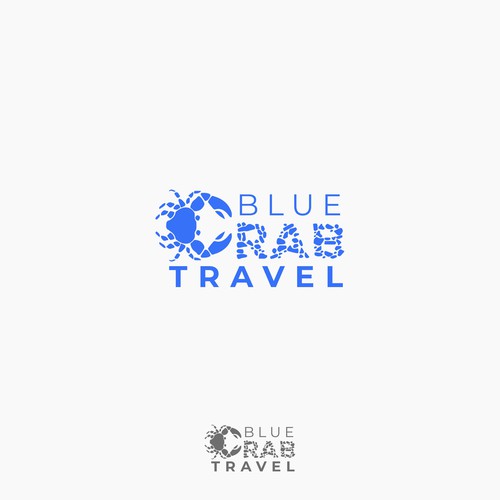 Crab logo with the title 'Blue Crab'