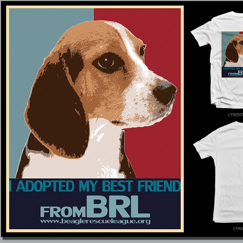 Friend design with the title 'Your help is required for a new t-shirt design'