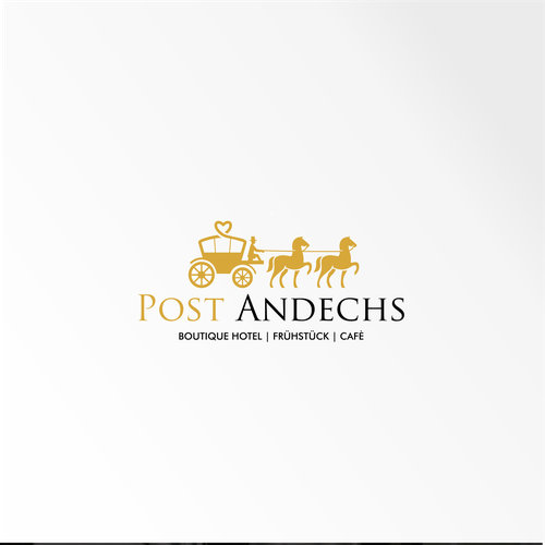Post logo with the title 'Elegant Logo For Post Andechs'