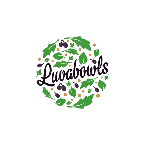 Bow logo with the title 'Luvabows'