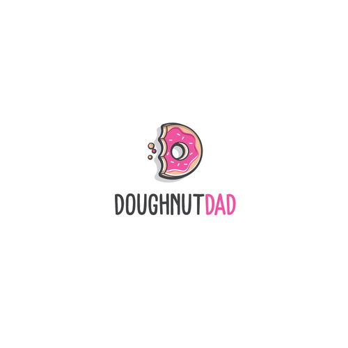 Donut design with the title 'Doughnut Dad'
