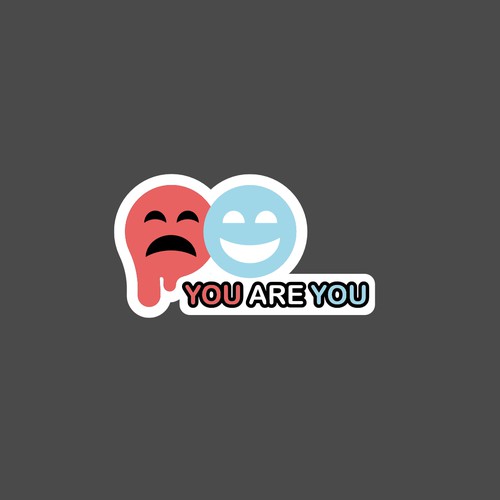 Emoji logo with the title 'YouAreYou'