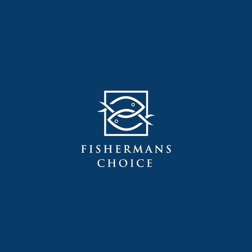 Fisherman logo with the title 'fishermans choice'