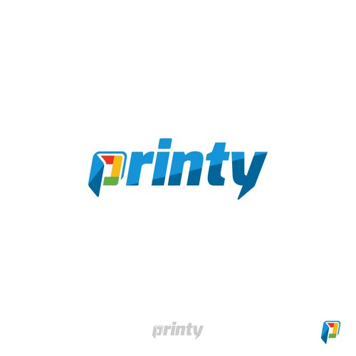 Printing logo with the title 'Logo concept for Printy, an app based photo printing'