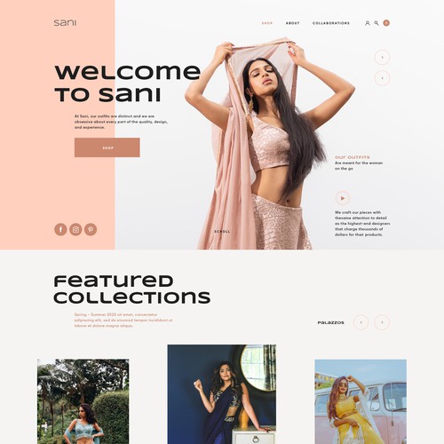 Clothes And Clothing websites - 59+ Best Clothing Web Design Ideas