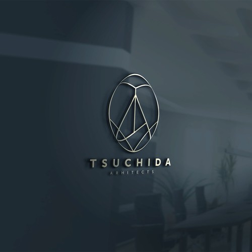 Cool logo with the title 'Logo for Tsuchida Arhitects'