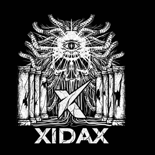 Dark t-shirt with the title 'Tshirt design'