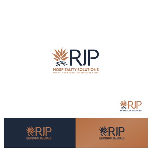 Hospitality design with the title 'Logo design'