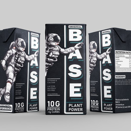 Stand-out design with the title 'Milk Carton Design'