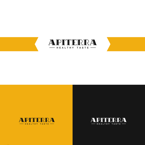 Adobe creative cloud logo with the title 'Apiterra - Healthy Taste'