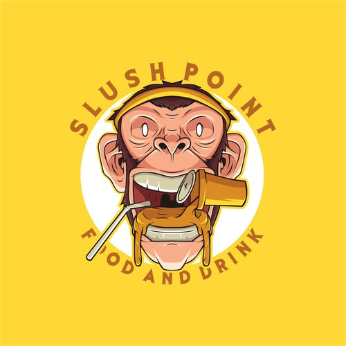 Monkey artwork with the title 'Slush 0.2'