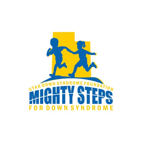 Utah logo with the title 'FIRST WINNER LOGO - UDSF MIGHTY STEP'