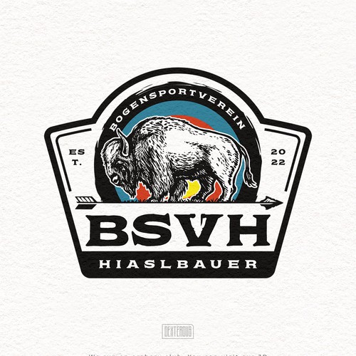 Line drawing logo with the title 'BSVH Logo'