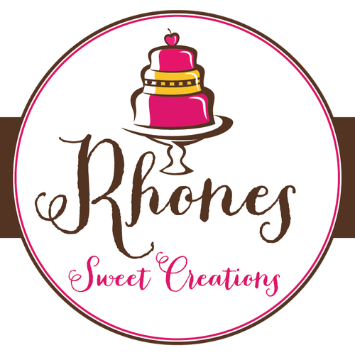 Girly design with the title 'whimsical cake logo'