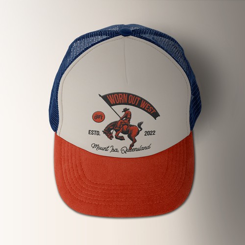 Cowboy hat design with the title 'Cowboy Cap Design'